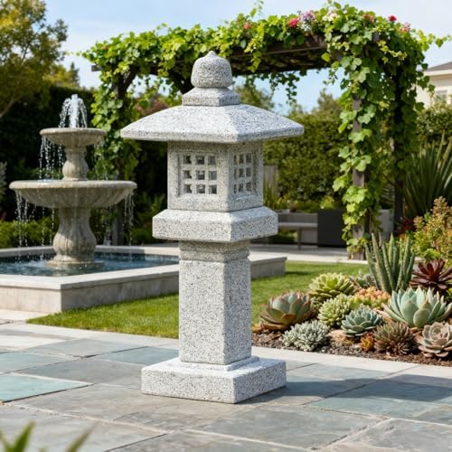 Japońska latarnia z granitu 25 cali