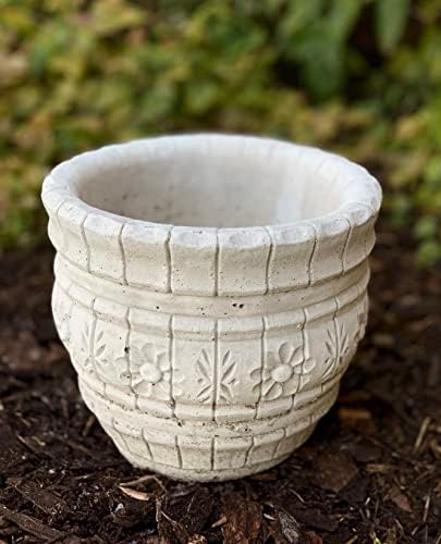 Ręczna betonowa donica w stylu rzeźby