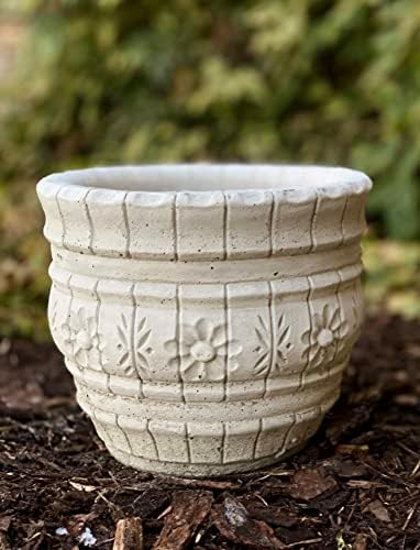 Ręczna betonowa donica w stylu rzeźby