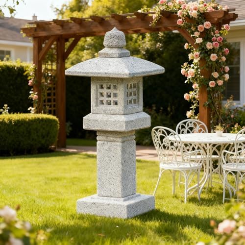 Japońska latarnia z granitu 25 cali