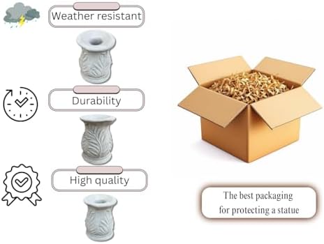 Betonowy strażnik kuli do ogrodu