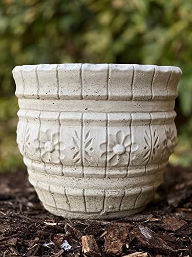 Ręczna betonowa donica w stylu rzeźby