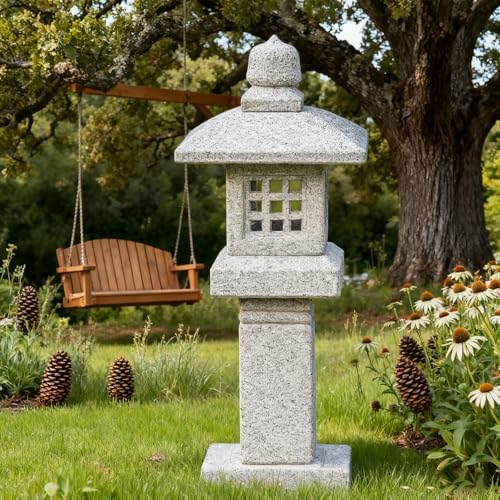 Japońska latarnia z granitu 25 cali