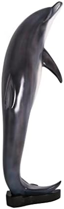 Skaczący delfin — rzeźba morska