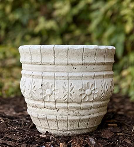 Ręczna betonowa donica w stylu rzeźby