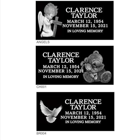 Płaska tablica granitowa na grób